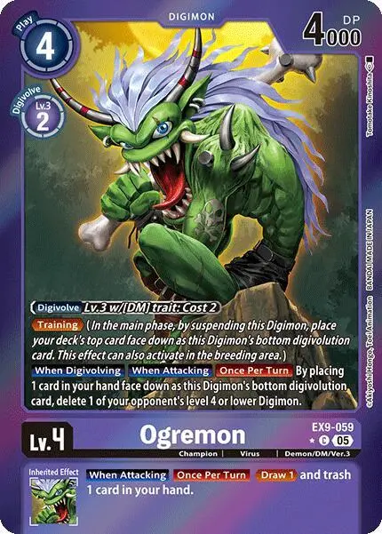 Ogremon (Limited Foil) card art