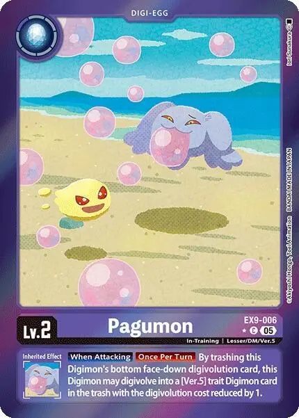 Pagumon (Limited Foil) card art