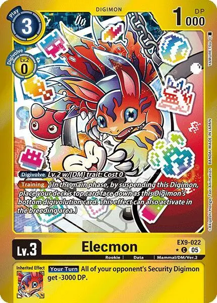 Elecmon (Limited Foil) card art
