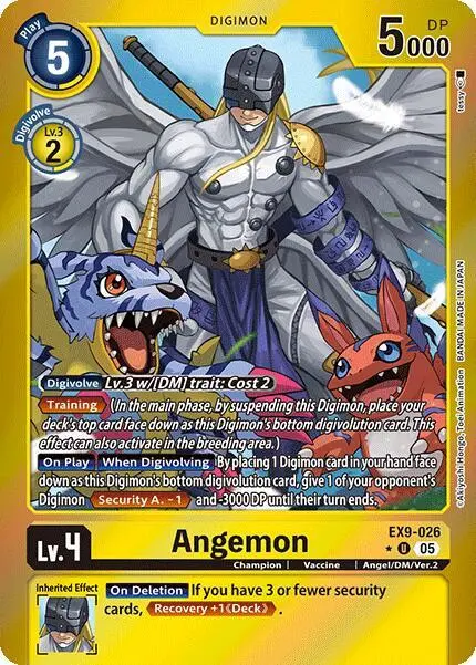 Angemon (Limited Foil) card art