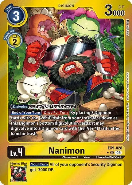 Nanimon (Limited Foil) card art
