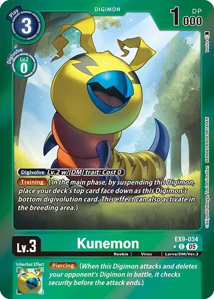 Kunemon (Limited Foil) card art