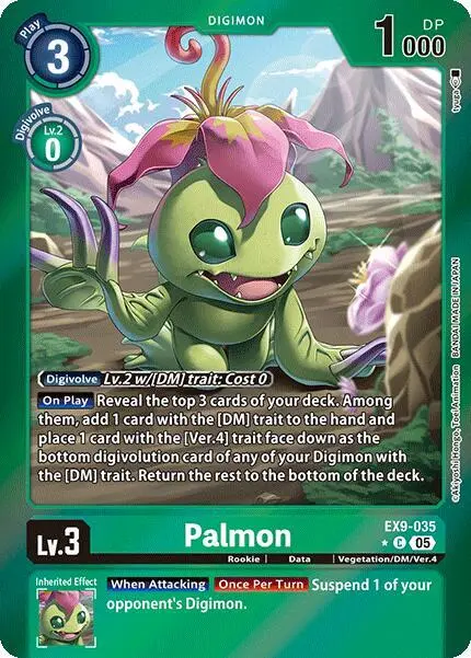 Palmon (Limited Foil) card art