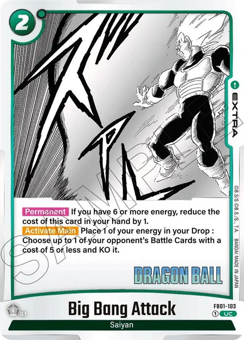 Big Bang Attack card art