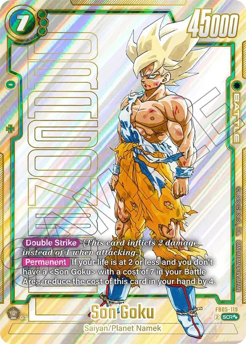 Son Goku (Super Alternate Art) card art