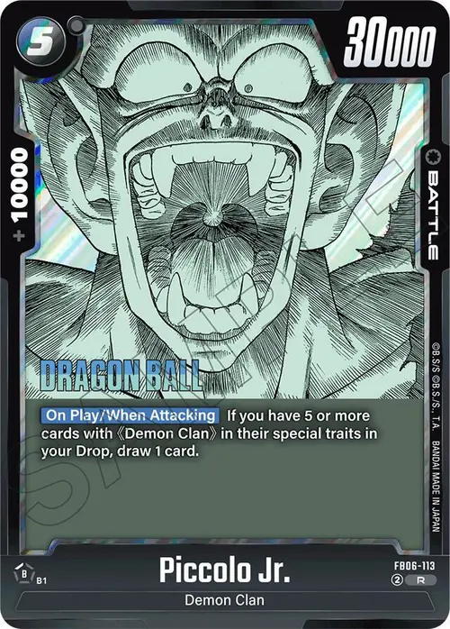 Piccolo Jr. card art