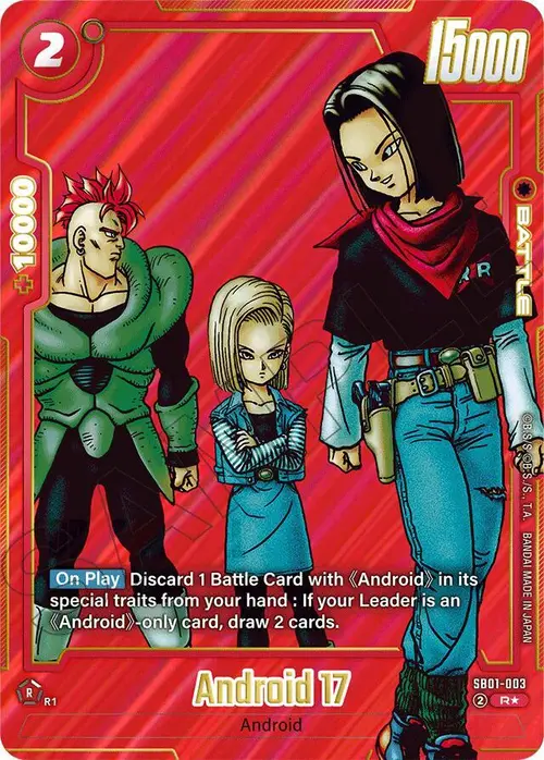 Android 17 (Alternate Art) card art