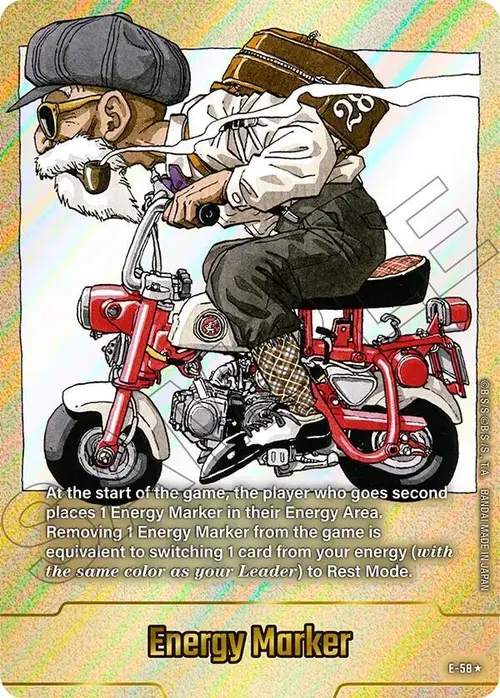 Energy Marker (E-58) (Gold) card art