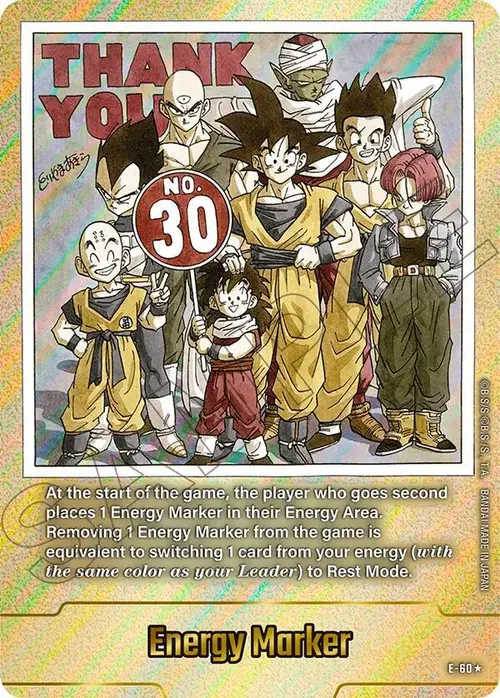Energy Marker (E-60) (Gold) card art
