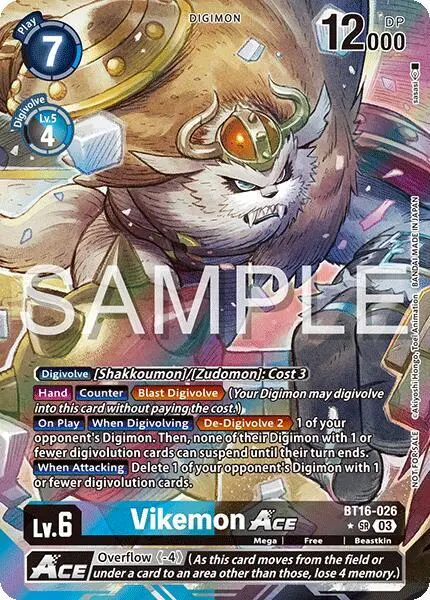 Vikemon ACE (Cyber Eden Release Event Winner) card art