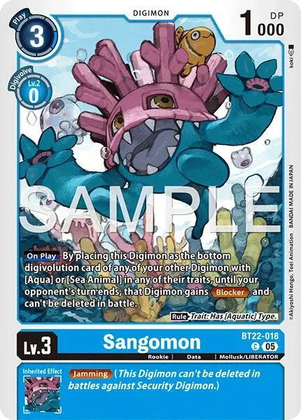 Sangomon card art