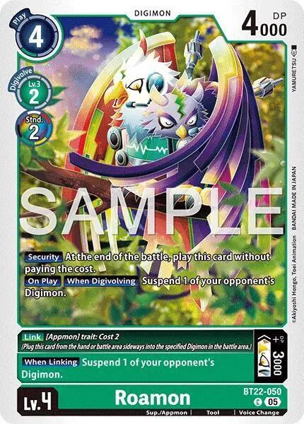 Roamon card art