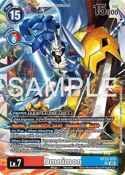 Omnimon card art