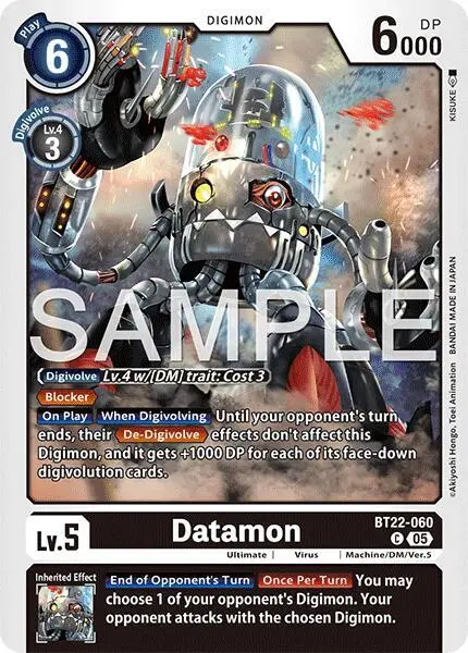 Datamon card art