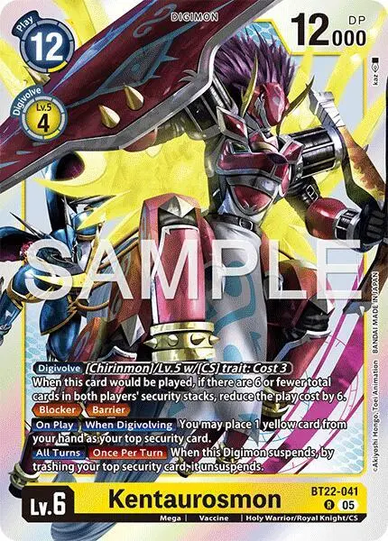 Kentaurosmon card art