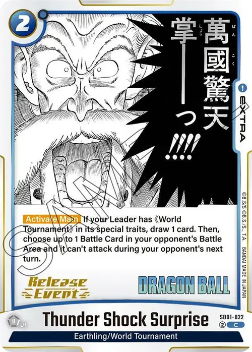 Thunder Shock Surprise card art