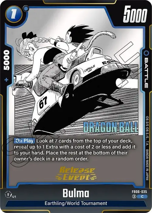 Bulma card art