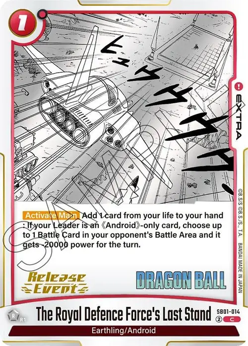 The Royal Defence Force's Last Stand card art