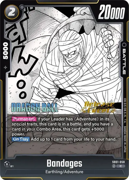 Bandages card art