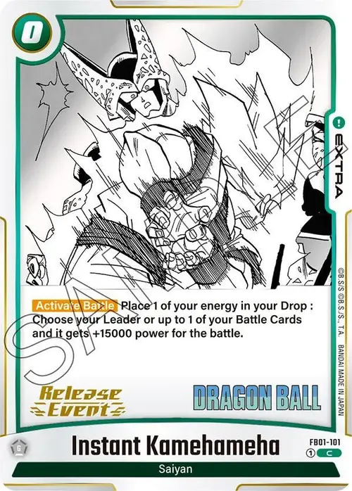Instant Kamehameha card art