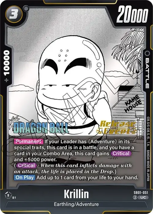 Krillin card art