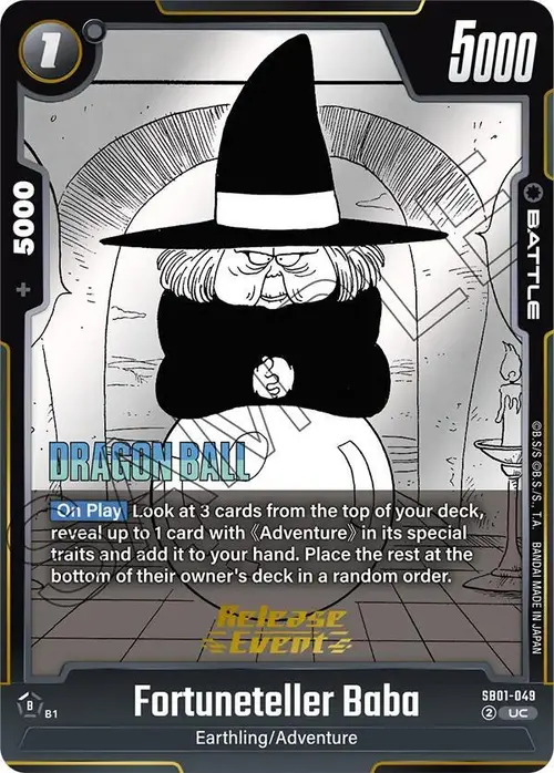 Fortuneteller Baba card art