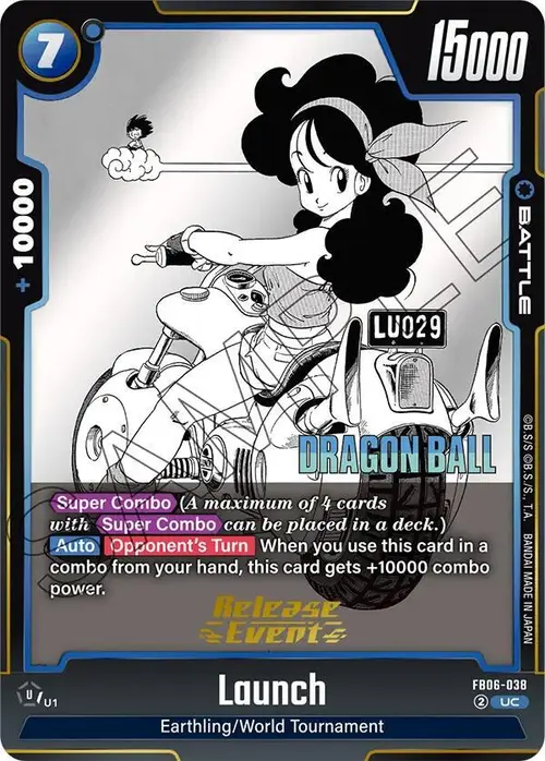 Launch card art