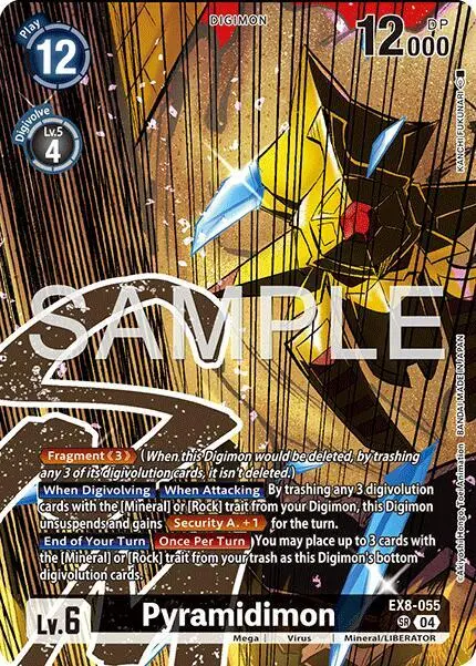 Pyramidimon (Digimon Liberator Debuggers Set) card art