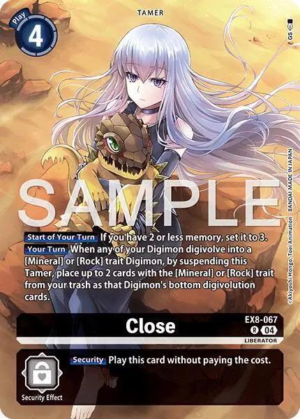 Close (Digimon Liberator Debuggers Set) card art