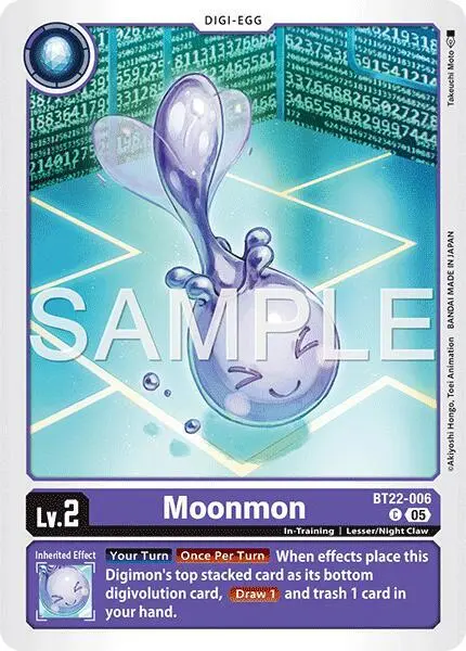 Moonmon card art