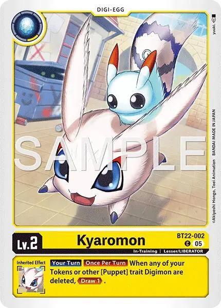 Kyaromon card art