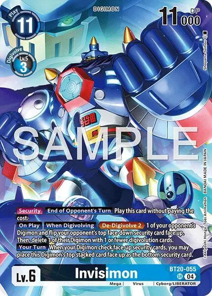 Invisimon (Digimon Liberator Debuggers Set) card art