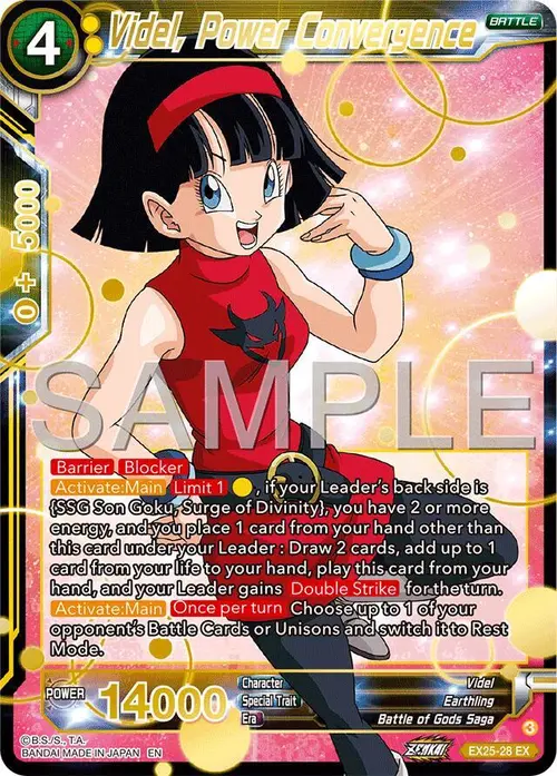 Videl, Power Convergence card art