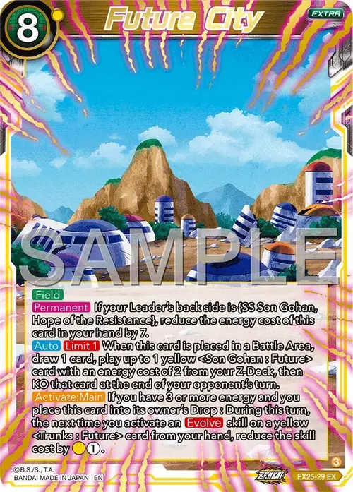 Future City card art