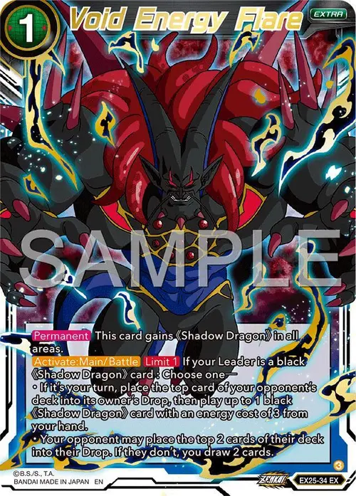 Void Energy Flare card art