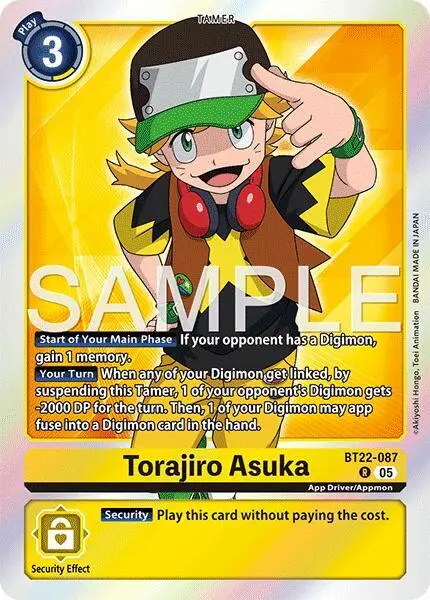 Torajiro Asuka card art