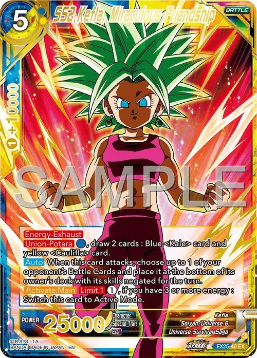 SS2 Kefla, Miraculous Friendship card art