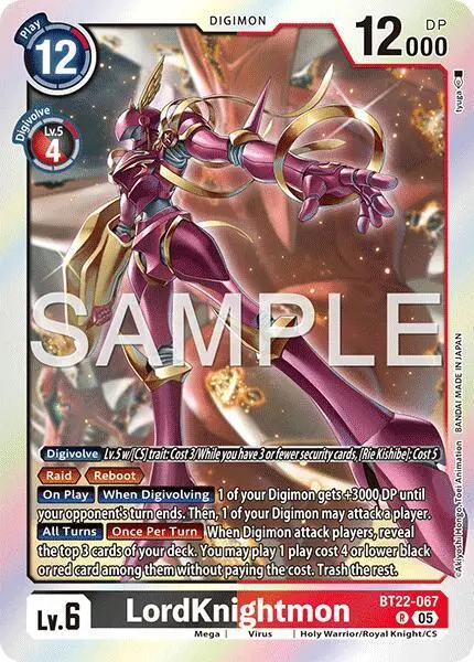 LordKnightmon card art