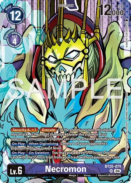 Necromon (Digimon Liberator Debuggers Set) card art