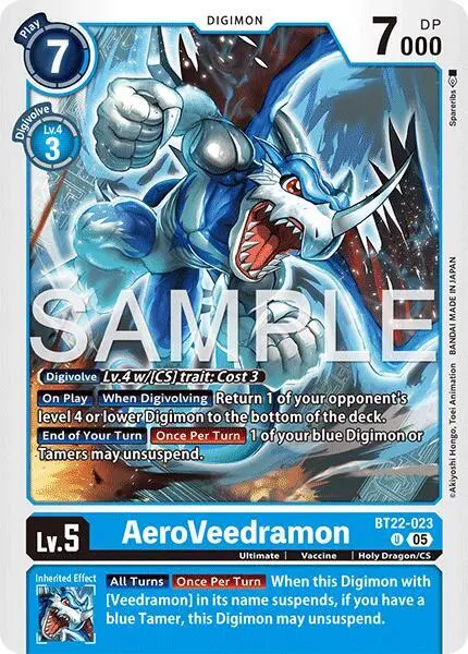AeroVeedramon card art