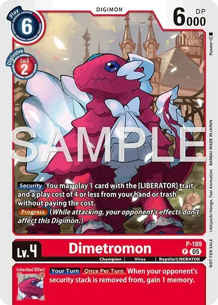 Dimetromon (Store Tournament 2025 Vol.3 Participation Pack) card art