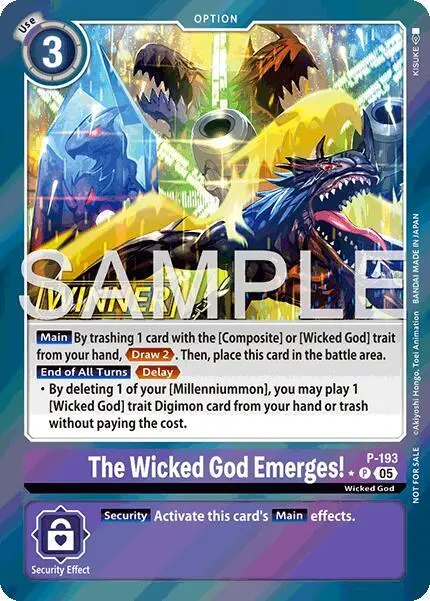 The Wicked God Emerges! (Store Tournament 2025 Vol.3 Winner Pack) card art