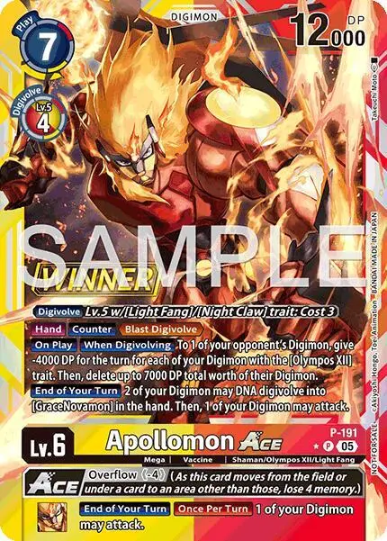 Apollomon ACE (Store Tournament 2025 Vol.3 Winner Pack) card art