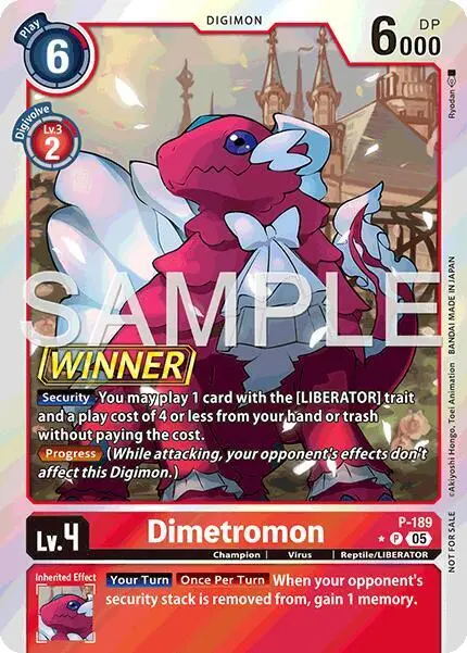 Dimetromon (Store Tournament 2025 Vol.3 Winner Pack) card art