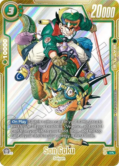 Son Goku (Super Alternate Art) card art