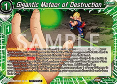Gigantic Meteor of Destruction (Deluxe Pack 2025 Vol.2) card art