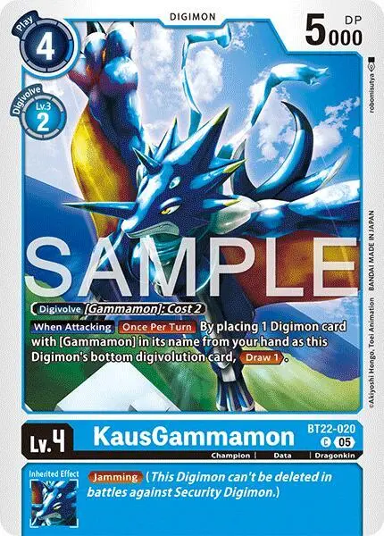 KausGammamon card art