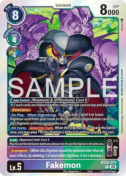Fakemon card art