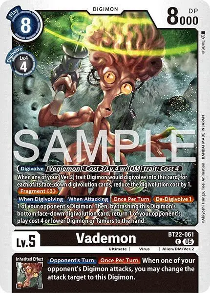 Vademon card art
