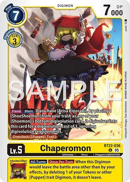 Chaperomon card art